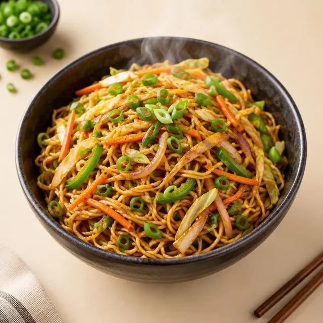 Chilli Garlic Veg Noodles
