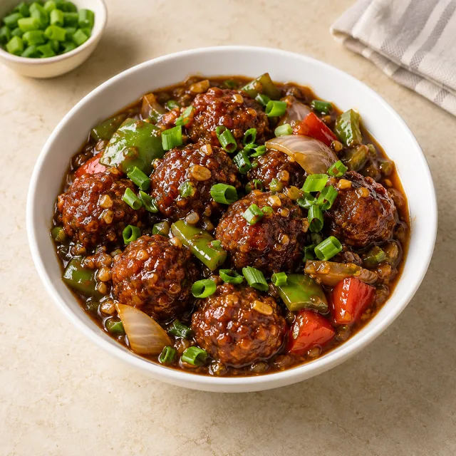 Veg Manchurian (Dry/Gravy)